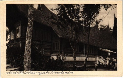 Cpa padangsche bovenlanden - pc,