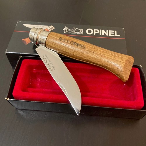 Très rare opinel - n°08, noyer