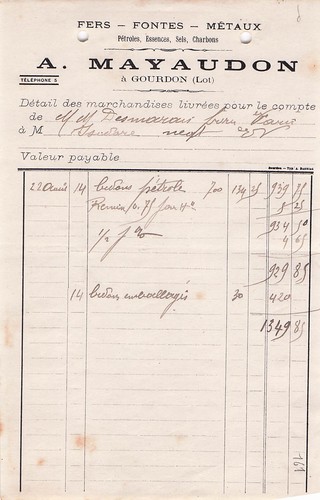 Lot gourdon ferrailleur - 46,