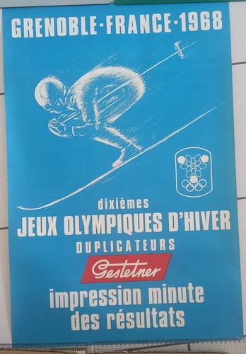 Affiche ancienne 68 - affiche, jo