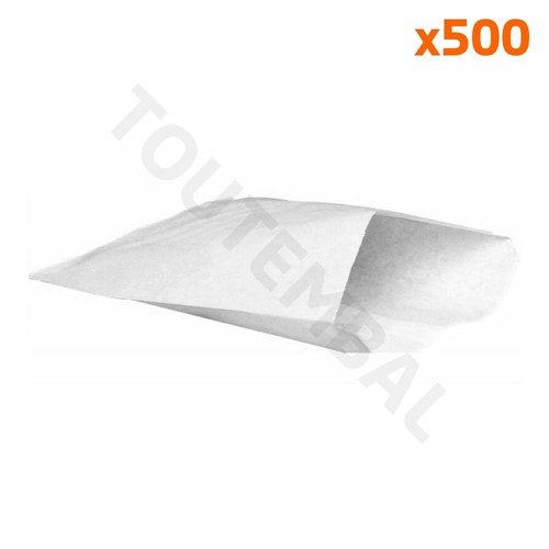 Sac papier kraft - , blanc