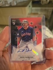2024 Topps Series 2 - Baseball Stars Autographs David Hamilton  Black /199 