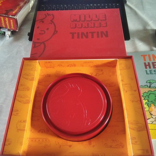 Tintin jeu mille bornes - jeu,