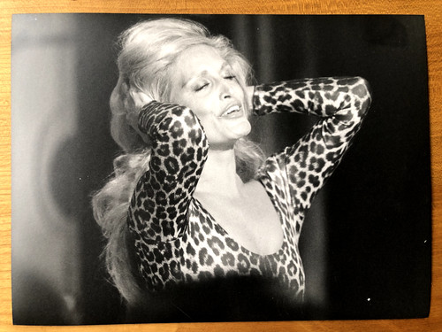 Dalida robe léopard années - robe,