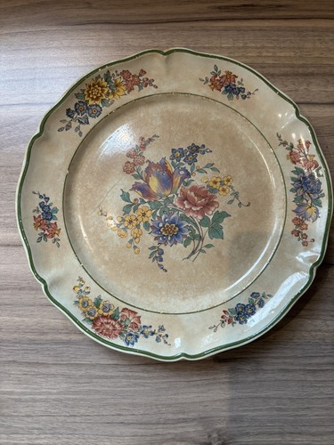Assiette motif fleuri villeroy - motif,