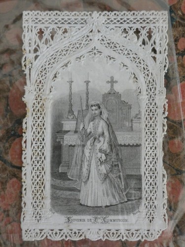 Image pieuse canivet dentelle