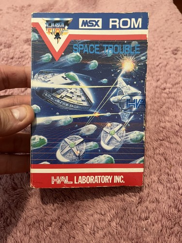 Space trouble msx - space,