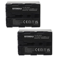 2 Batteries pour Sony HDR-SR1E