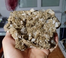 Siderite, dolomite, quartz, bakery; La Mure, Grenoble, Isère (38), France