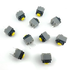 Kailh Silent 6*6*7.3 Yellow Dot Square Tactile Mute Mouse Micro Switch 20M Click