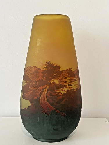 Imposant vase pate - vase, de