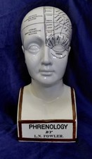 L.N. Fowler Phrenology Head