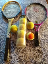 Lot de 2 raquettes de tennis