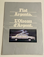 Brochure de Vente FIAT Argenta