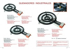 Brûleur à gaz 46 cm |  Réchaud à gaz professionnel, 2 feux  | Vaello