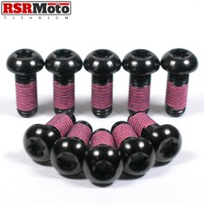 Ducati 848 1098 1098S 1098R 1198 1198S 1198R Titane Disque Boulons Fil Serrure