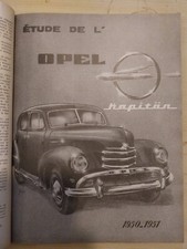 Revue Technique OPEL Kapitan
