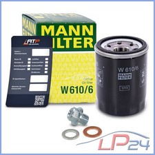 MANN FILTRE À HUILE+BOUCHON DE VIDANGE POUR HONDA PRELUDE 4 BB 92-96 SHUTTLE 2.2