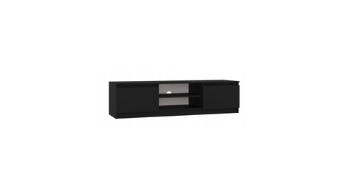 Meuble noir 120 pour - tv, cm