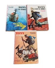 lot 3 livres Bibliothèque Rose Hachette Enfant Livre  Tony Huguette Carriere