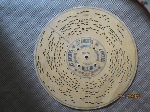Disques carton cm ehrlich - 33,