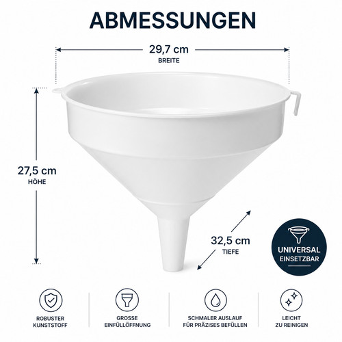 Entonnoir plastique - en,