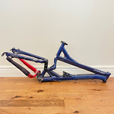 Specialized Enduro Expert Mountain Bike Full Suspension Frame 26” Large 18" Blue