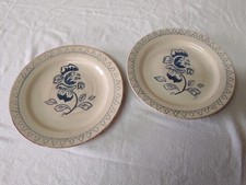 2 anciennes Assiettes Country