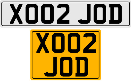 Xo02 jod private plate - private,