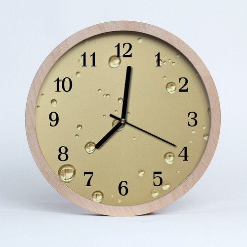 Tulup horloge murale bois - horloge, en