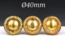 Ø40mm,3 Anciens gros Boutons
