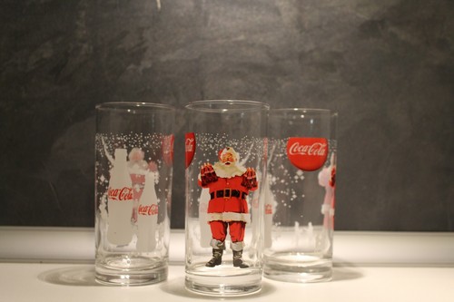 Verres coca cola model pere - coca,