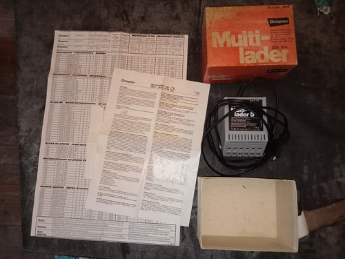 Vintage graupner multi lader - -,