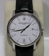 Baume Mercier Executive Automatic Mens Watch Model 65534 - Nice! Ships Free!