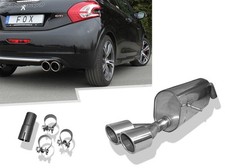 FOX Inox Échappement Sport