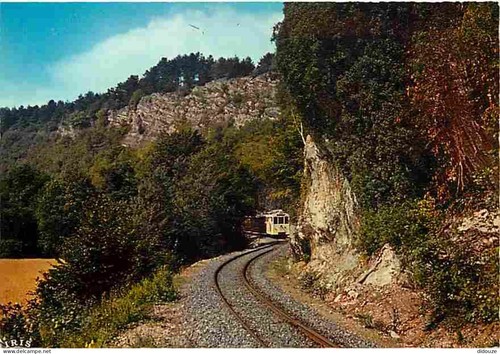 Carte postale trains - postale,
