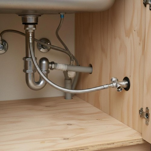 Flexible inox tressé - inox, haute