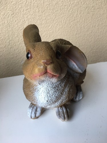 Rabbit life like figurine - rabbit-,