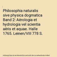 Philosophia naturalis sive