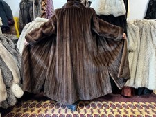 Manteau de Vison Fourrure Demi