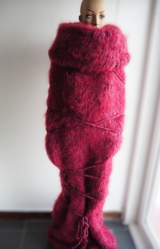 Fuzzy mohair sweater - fuzzy,