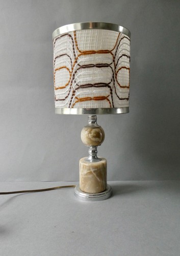 Lampe pierre onyx et - lampe, en