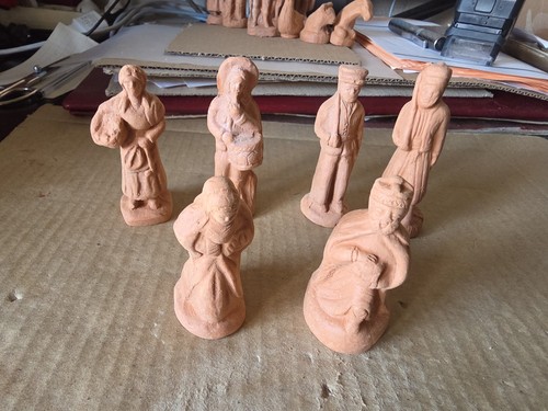 Lot santons cm - 8/9,