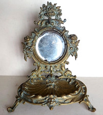 Louis XV Style Napoleon III Victorian Era Bronze Watch Holder