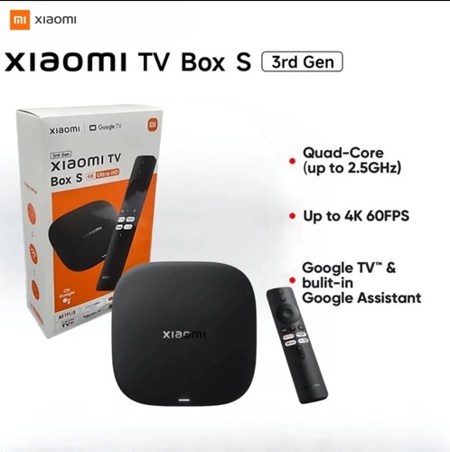 Xiaomi box 3rd gen 4k - box,