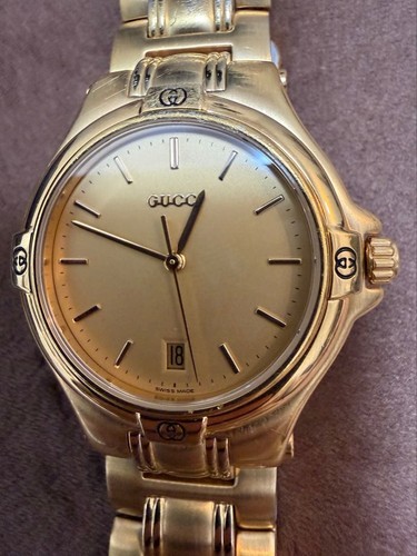 Gucci 9240m quartz watch homme - gucci,