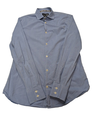 Chemise armani jean bleu - chemise,