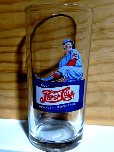 Verre pepsi cola baseball - pepsi,