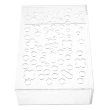 Élevage de crevettes transparentes pour poissons d'aquarium cachette de