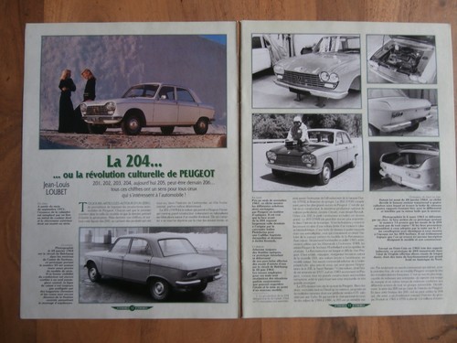 Document peugeot 204 - la,